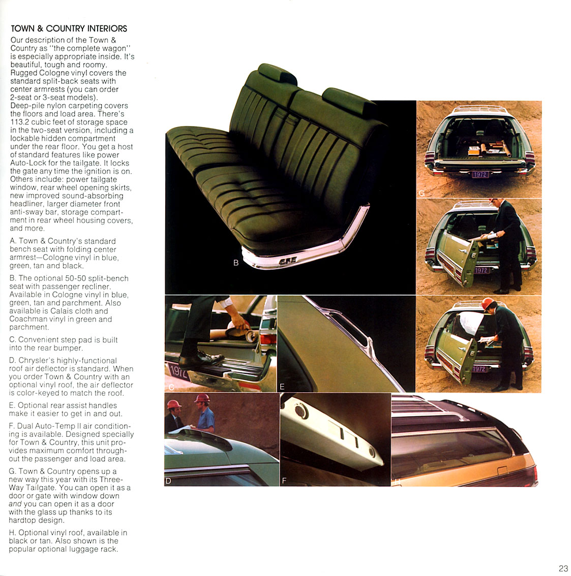 1972 Chrysler Full Line Brochure Page 17
